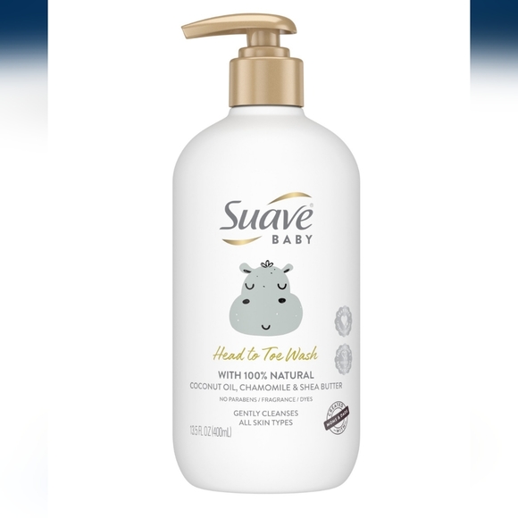 NIP Suave Baby Head to Toe Wash 400ml 🥥, Chamomile & Shea Butter - Picture 1 of 7